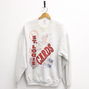 Vintage St Louis Missouri Cardinals Baseball Sweatshirt XL